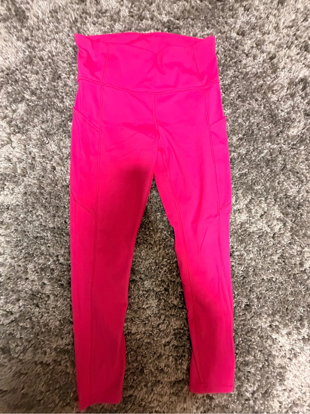 CRZ YOGA High-Waist Leggings in Hot Pink